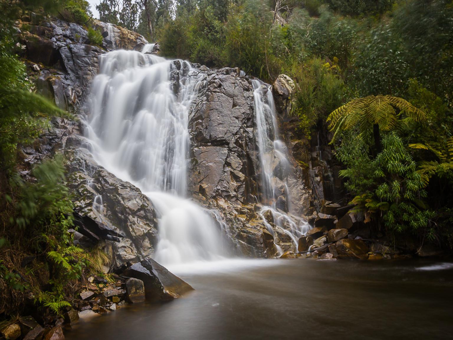 waterfall called Steavenson Falls in Marysville