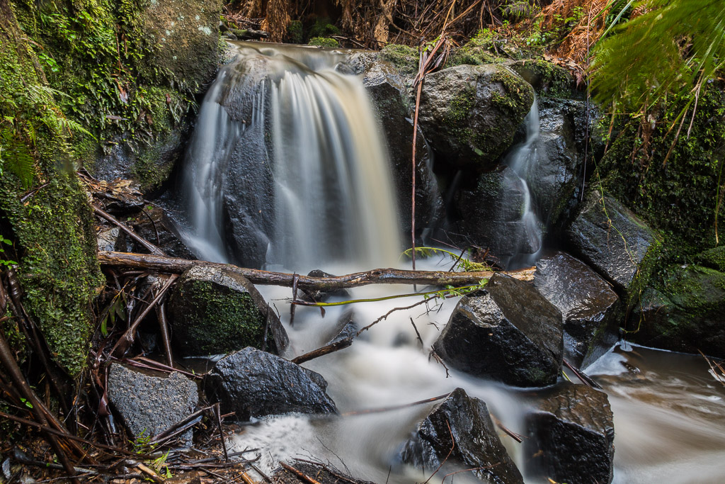 Waterfall called Sherbrooke Falls in Sherbrooke